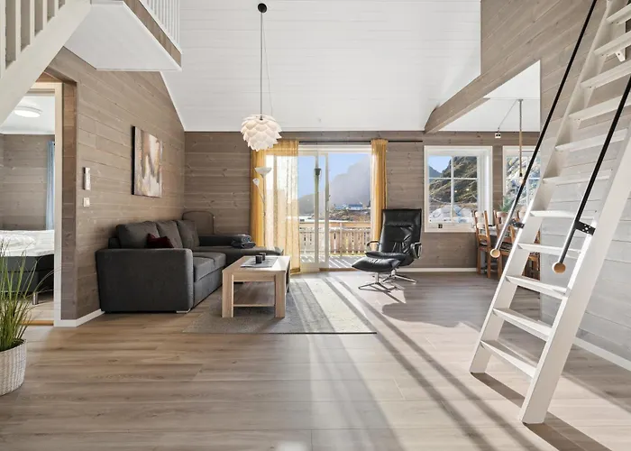 Akselhuset-Koselig Hus Rett Ovenfor Kaikanten Midt I Lofoten